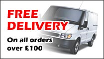 Free delivery on order over £100